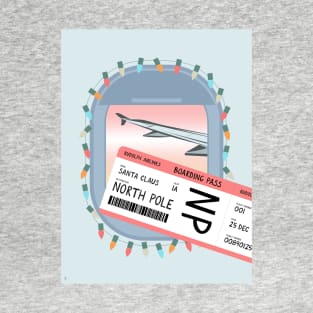 North Pole Christmas Flight T-Shirt